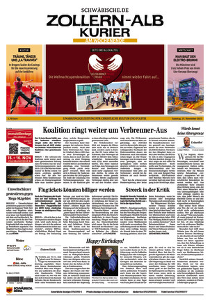 Schwäbische Zeitung Zollern Alb Kurier