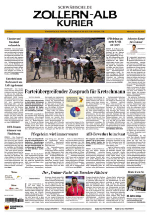 Schwäbische Zeitung Zollern Alb Kurier