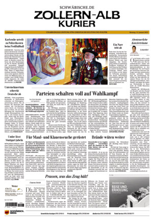 Schwäbische Zeitung Zollern Alb Kurier