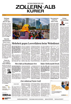 Schwäbische Zeitung Zollern Alb Kurier