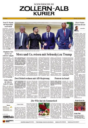 Schwäbische Zeitung Zollern Alb Kurier