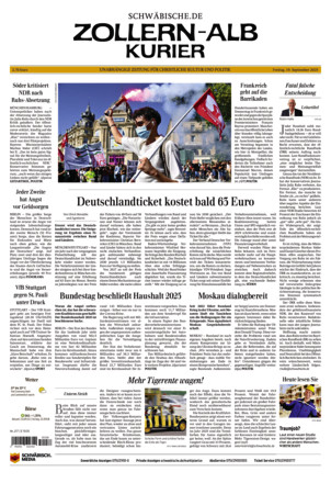 Schwäbische Zeitung Zollern Alb Kurier