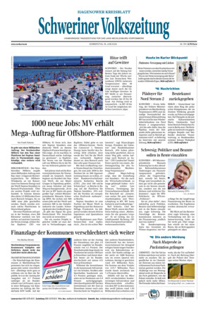 Schweriner Volkszeitung - Hagenower Kreisblatt