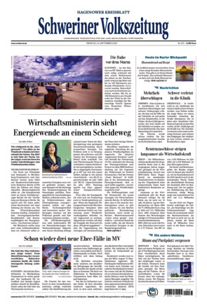 Schweriner Volkszeitung - Hagenower Kreisblatt