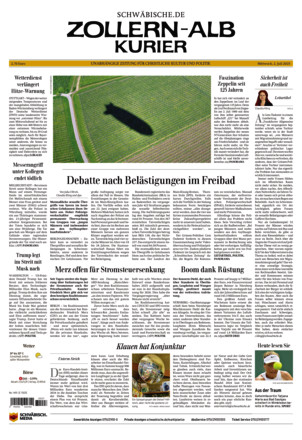 Schwäbische Zeitung Zollern Alb Kurier - ePaper