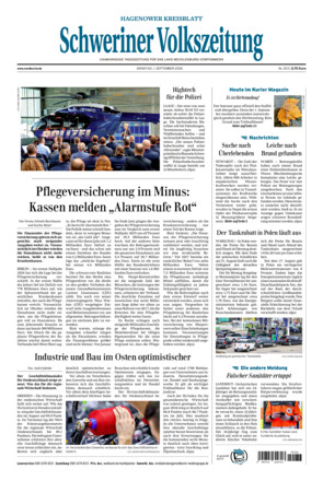 Schweriner Volkszeitung - Hagenower Kreisblatt