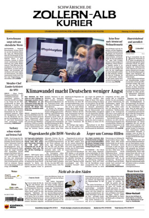 Schwäbische Zeitung Zollern Alb Kurier