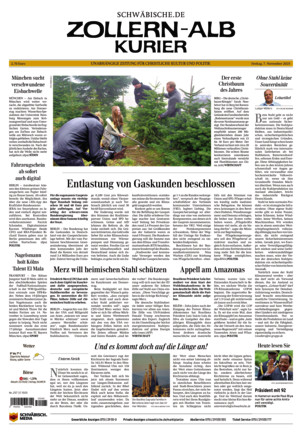Schwäbische Zeitung Zollern Alb Kurier