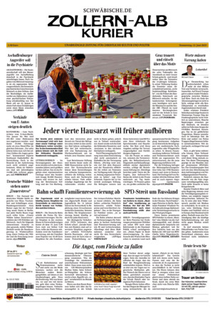 Schwäbische Zeitung Zollern Alb Kurier