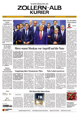 Schwäbische Zeitung Zollern Alb Kurier