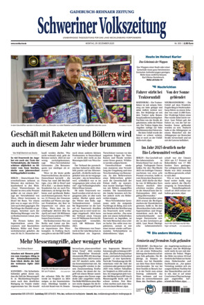 Schweriner Volkszeitung - Gadebusch Rehnaer Zeitung
