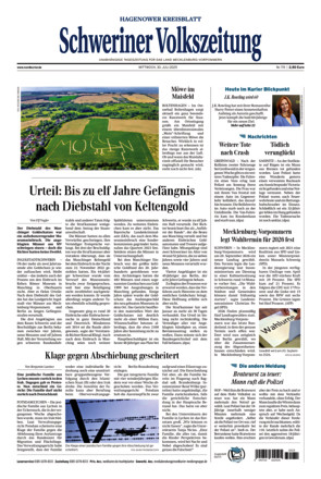 Schweriner Volkszeitung - Hagenower Kreisblatt