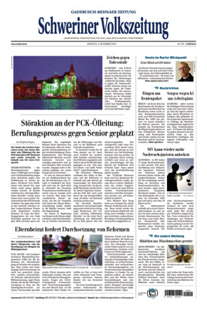 Schweriner Volkszeitung - Gadebusch Rehnaer Zeitung