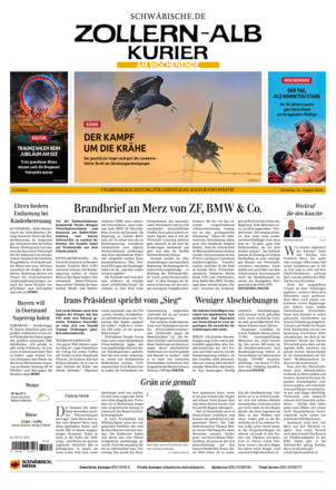 Schwäbische Zeitung Zollern Alb Kurier