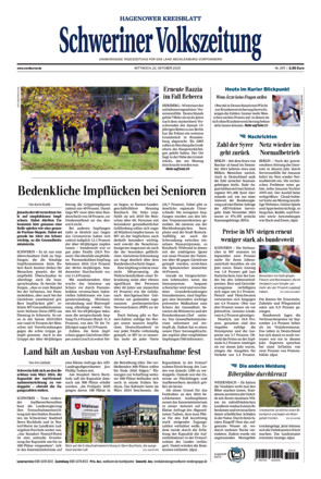 Schweriner Volkszeitung - Hagenower Kreisblatt