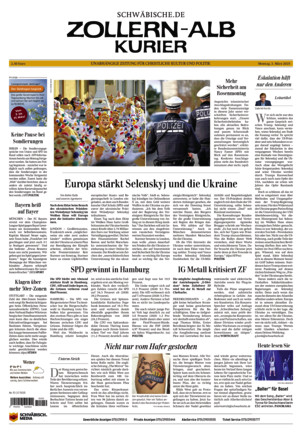 Schwäbische Zeitung Zollern Alb Kurier