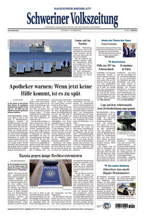 Schweriner Volkszeitung - Hagenower Kreisblatt