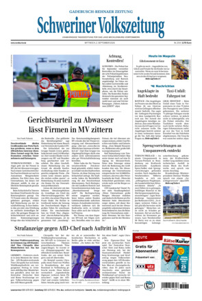 Schweriner Volkszeitung - Gadebusch Rehnaer Zeitung - ePaper