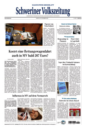 Schweriner Volkszeitung - Hagenower Kreisblatt