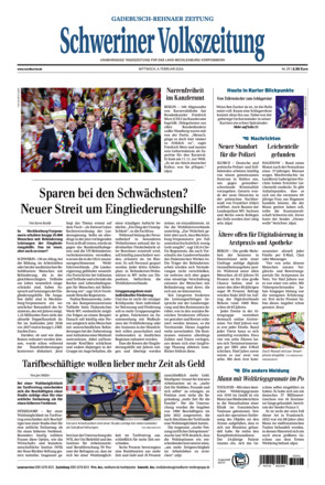 Schweriner Volkszeitung - Gadebusch Rehnaer Zeitung