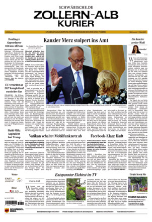 Schwäbische Zeitung Zollern Alb Kurier