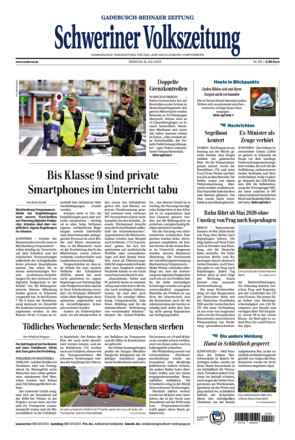 Schweriner Volkszeitung - Gadebusch Rehnaer Zeitung