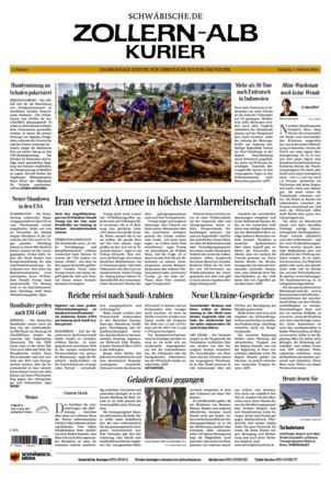 Schwäbische Zeitung Zollern Alb Kurier