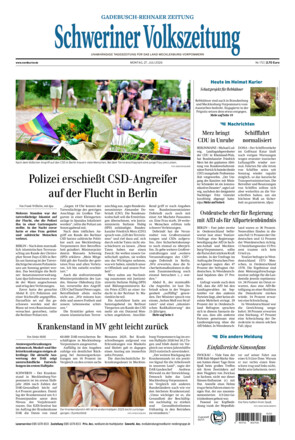 Schweriner Volkszeitung - Gadebusch Rehnaer Zeitung