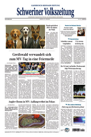 Schweriner Volkszeitung - Gadebusch Rehnaer Zeitung