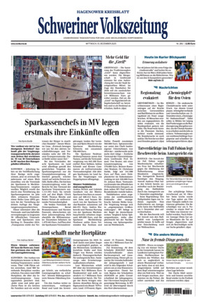 Schweriner Volkszeitung - Hagenower Kreisblatt