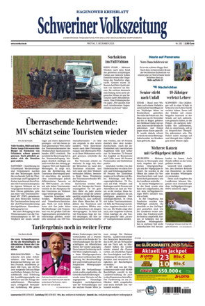 Schweriner Volkszeitung - Hagenower Kreisblatt