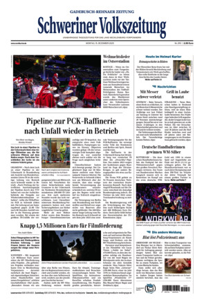 Schweriner Volkszeitung - Gadebusch Rehnaer Zeitung