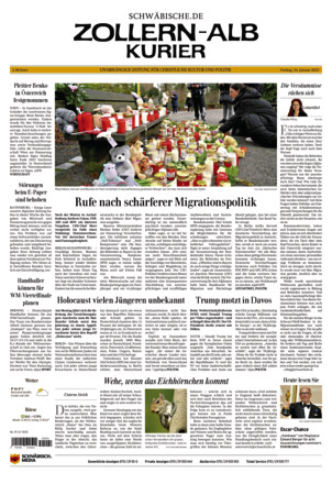 Schwäbische Zeitung Zollern Alb Kurier