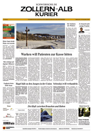 Schwäbische Zeitung Zollern Alb Kurier