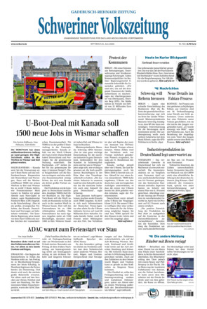 Schweriner Volkszeitung - Gadebusch Rehnaer Zeitung