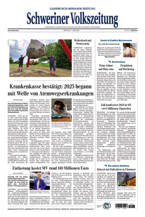 Schweriner Volkszeitung - Gadebusch Rehnaer Zeitung