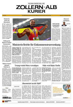 Schwäbische Zeitung Zollern Alb Kurier