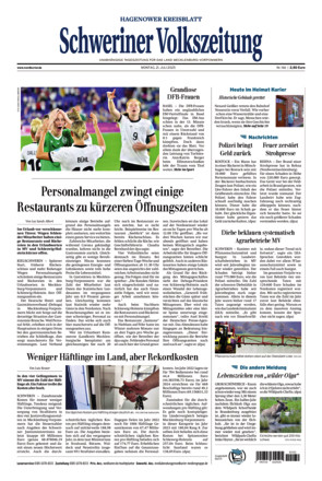 Schweriner Volkszeitung - Hagenower Kreisblatt