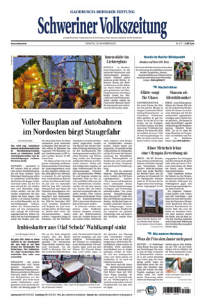 Schweriner Volkszeitung - Gadebusch Rehnaer Zeitung
