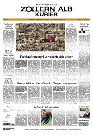 Schwäbische Zeitung Zollern Alb Kurier