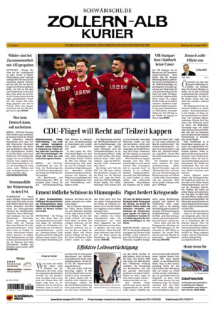 Schwäbische Zeitung Zollern Alb Kurier