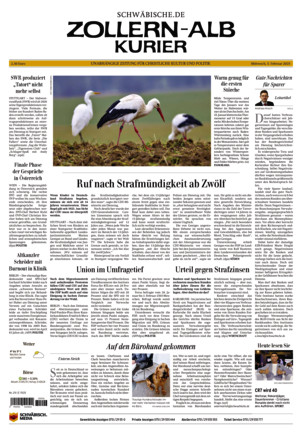 Schwäbische Zeitung Zollern Alb Kurier