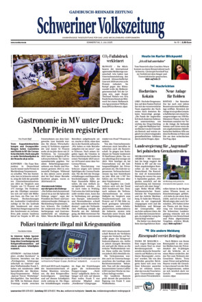 Schweriner Volkszeitung - Gadebusch Rehnaer Zeitung