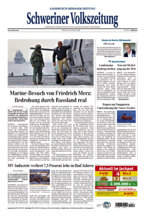 Schweriner Volkszeitung - Gadebusch Rehnaer Zeitung