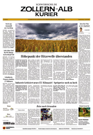 Schwäbische Zeitung Zollern Alb Kurier