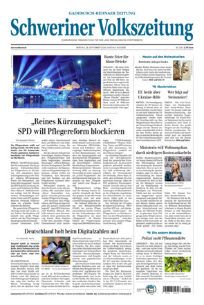 Schweriner Volkszeitung - Gadebusch Rehnaer Zeitung
