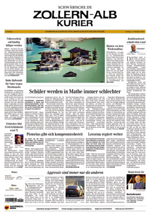 Schwäbische Zeitung Zollern Alb Kurier