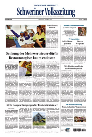 Schweriner Volkszeitung - Hagenower Kreisblatt