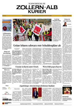 Schwäbische Zeitung Zollern Alb Kurier