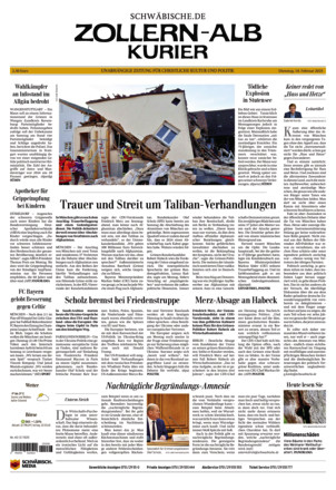 Schwäbische Zeitung Zollern Alb Kurier